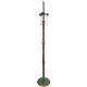 Bieye LB001 Tiffany Style Twisted Dragonfly Floor Lamp Base - Made of Metal - Decorated with Mosaic Stained Glass